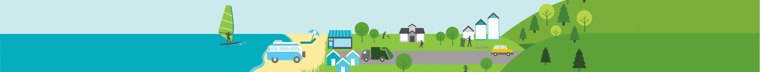 Stylised image of the borough